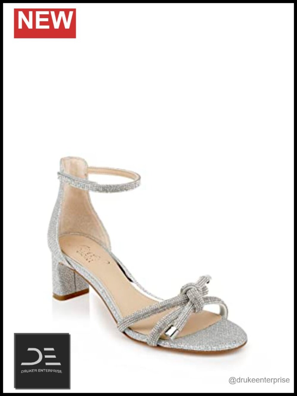 Knotted Heel Pumps - Lightly Padded Comfort